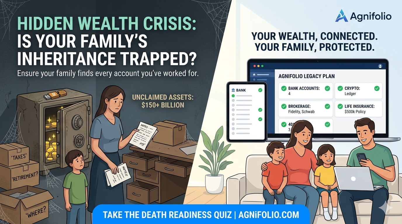 The $150 Billion Hidden Wealth Crisis: Why Your Family Might Never Find Your Money