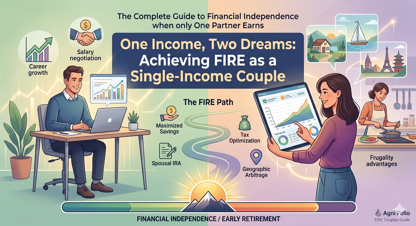 One Income, Two Dreams: How Single-Income Couples Can Achieve FIRE